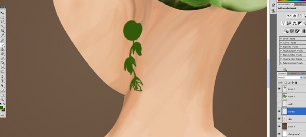 Creation of Forest Fashion: Step 4